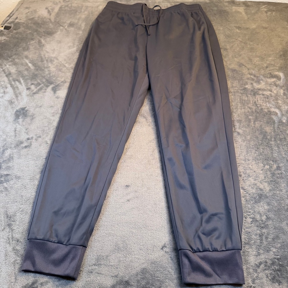 Tek Gear Track Suit Jogger Pants Mens Medium‎ Sweatpants Hawk Grey 32x28 NWT